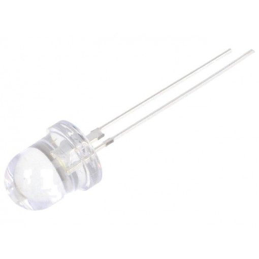 OSW54L8131P; LED; 8mm; white cold; 35000÷40000mcd; 30°; Front: convex; OPTOSUPPLY