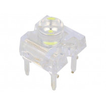 OSW54LZJC1D; LED Super Flux; 7.62x7.62mm; white cold; 1560÷2180mcd; 120°; 30mA; OPTOSUPPLY