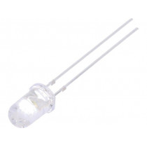 OSW5DK5111A; LED; 5mm; white cold; 35000÷40000mcd; 15°; 20mA; 2.9÷3.6V; OPTOSUPPLY