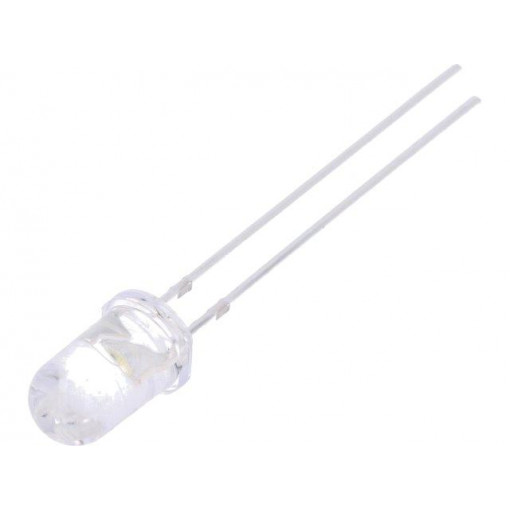 OSW5DK5111A; LED; 5mm; white cold; 35000÷40000mcd; 15°; 20mA; 2.9÷3.6V; OPTOSUPPLY