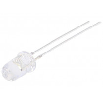OSW5DK5A31A-12V; LED; 5mm; white cold; 3000÷4200mcd; 30°; 10÷15mA; 12V; Front: convex; OPTOSUPPLY OSW5DK5A31A-12V; LED; 5mm; white cold; 3000÷4200mcd; 30°; 10÷15mA; 12V; Front: convex; OPTOSUPPLY