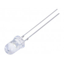 OSW5DK5A31A; LED; 5mm; white cold; 14400÷18000mcd; 30°; 20mA; 2.9÷3.6V; OPTOSUPPLY
