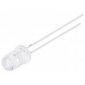 OSW5DK5A31A-5V; LED; 5mm; white cold; 3000÷4200mcd; 30°; 12÷20mA; 5V; Front: convex; OPTOSUPPLY