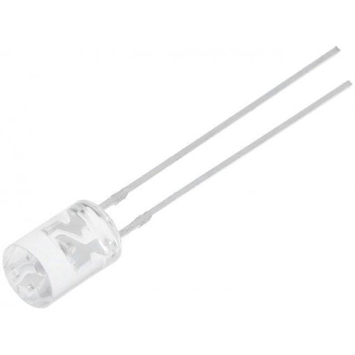 OSW5DK5GA1B; LED; 5mm; white cold; 1560÷2180mcd; 100°; 20mA; 2.8÷3.6V; OPTOSUPPLY
