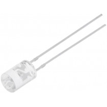 OSW5DK5GE1B-MN; LED; 5mm; white cold; 2180mcd; 140°; 20mA; 2.9÷3.6V; Front: flat; OPTOSUPPLY