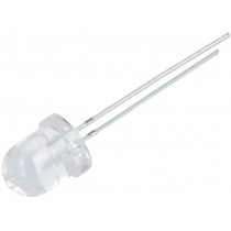 OSW5DK8131A; LED; 8mm; white cold; 30000÷36000mcd; 30°; Front: convex; OPTOSUPPLY