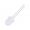 OSW5DK8132A; LED; 8mm; white cold; 5800÷7000mcd; 30°; Front: convex; OPTOSUPPLY