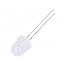 OSW5DK8132A; LED; 8mm; white cold; 5800÷7000mcd; 30°; Front: convex; OPTOSUPPLY