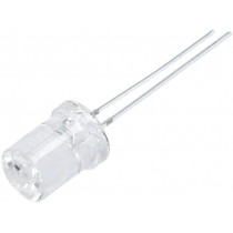 OSW5DK83C1A; LED; 8mm; white cold; 220÷330mcd; 120°; Front: recessed; OPTOSUPPLY