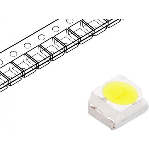 OSW5SAS1C1A-S-LM; LED; SMD; 3528,PLCC2; white cold; 1120÷2180mcd; 120°; 20mA; 120mW; OPTOSUPPLY