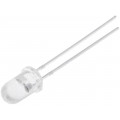 OSWC5131A; LED; 5mm; white warm; 3000mcd; 30°; 20mA; 2.8÷4V; Front: convex; OPTOSUPPLY