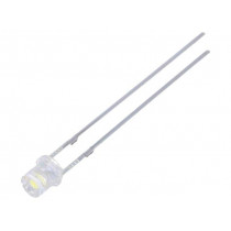OSWWD234E1A; LED; 3mm; bipolar; white cold; 1120÷1560mcd; 140°; Front: flat; OPTOSUPPLY