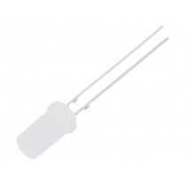 OSWWD25TK2A; LED; 5mm; bipolar; white cold; 750÷900mcd; 180°; 20mA; 2.7÷3.4V; OPTOSUPPLY