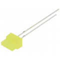 OSY5JA7234B; LED; rectangular; 1.8x7.05mm; yellow; 150÷220mcd; 30°; Front: flat; OPTOSUPPLY