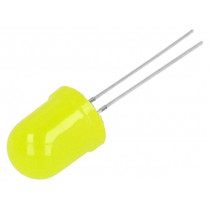 OSY5JSA134A; LED; 10mm; yellow; 220÷330mcd; 30°; 3÷5V; 20mA; Variant: blinking; OPTOSUPPLY