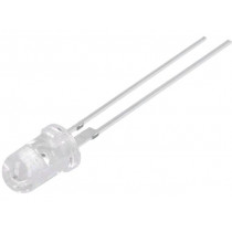 OSY5MS5A31A; LED; 5mm; yellow; 5800÷7000mcd; 30°; 3÷4.5V; 20mA; Variant: blinking; OPTOSUPPLY