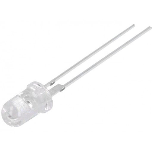 OSY5MS5A31A; LED; 5mm; yellow; 5800÷7000mcd; 30°; 3÷4.5V; 20mA; Variant: blinking; OPTOSUPPLY