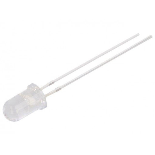 OSY5PA5111A; LED; 5mm; yellow; 14400÷18000mcd; 15°; 50mA; 1.8÷2.6V; Front: convex; OPTOSUPPLY