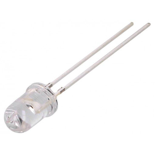 OSY5PA5A31A-QR; LED; 5mm; yellow; 5800÷8400mcd; 30°; 20mA; 1.8÷2.4V; Front: convex; OPTOSUPPLY