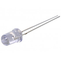 OSY5PA5C31A; LED; 5mm; yellow; 4500÷6000mcd; 30°; 20mA; 2.9÷3.6V; Front: convex; OPTOSUPPLY