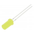 OSY5PA5TK4A; LED; 5mm; yellow; 220÷330mcd; 180°; 20mA; 1.8÷2.6V; Front: flat; OPTOSUPPLY OSY5PA5TK4A; LED; 5mm; yellow; 220÷330mcd; 180°; 20mA; 1.8÷2.6V; Front: flat; OPTOSUPPLY