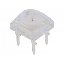 OSY5PAZ4E1D; LED Super Flux; 7.62x7.62mm; yellow; 750÷1200mcd; 140°; 1.8÷2.6V; OPTOSUPPLY