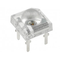 OSY5PAZE31D; LED Super Flux; 7.62x7.62mm; yellow; 10000÷12000mcd; 30°; 50mA; OPTOSUPPLY