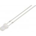 OSY5RU3131A; LED; 3mm; yellow; 1560÷2500mcd; 30°; Front: convex; without stopper; OPTOSUPPLY OSY5RU3131A; LED; 3mm; yellow; 1560÷2500mcd; 30°; Front: convex; without stopper; OPTOSUPPLY