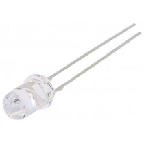 OSY5RU5A31A-12V; LED; 5mm; yellow; 1120÷1560mcd; 30°; 10÷15mA; 12V; Front: convex; OPTOSUPPLY