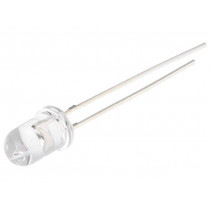OSY5RU5A31A-5V; LED; 5mm; yellow; 1120÷1560mcd; 30°; 12÷20mA; 5V; Front: convex; OPTOSUPPLY