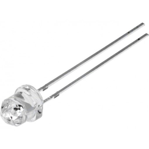 OSY5RUEDD1A; LED; 4.85mm; yellow; 750÷1120mcd; 1.8÷2.6V; 20mA; Lens: transparent; OPTOSUPPLY