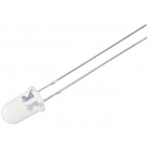 OSYYJ25111A; LED; 5mm; bipolar; yellow; 4200÷5800mcd; 15°; 20mA; 1.8÷2.6V; LED AC; OPTOSUPPLY