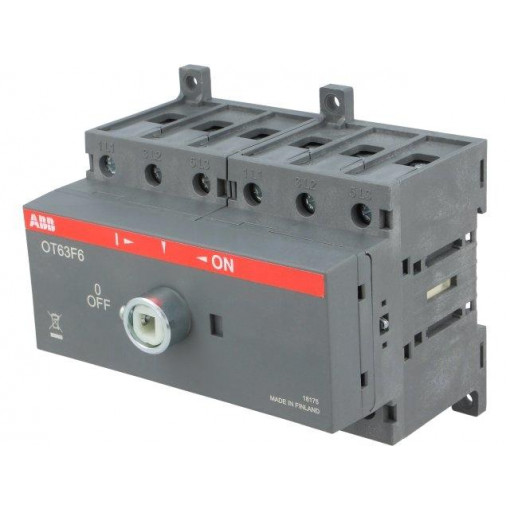 1SCA105379R1001; Switch-disconnector; Poles: 6; DIN; 63A; OT; ABB 1SCA105379R1001; Switch-disconnector; Poles: 6; DIN; 63A; OT; ABB