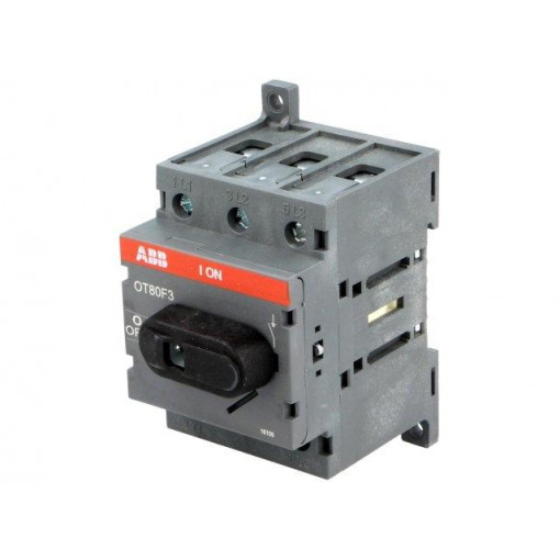 1SCA105798R1001; Switch-disconnector; Poles: 3; DIN; 80A; OT; ABB 1SCA105798R1001; Switch-disconnector; Poles: 3; DIN; 80A; OT; ABB