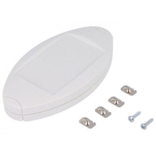 OVO-1.7; Enclosure: for remote controller; X: 66mm; Y: 124mm; Z: 23mm; ABS; TEKO