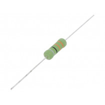 OY104KE; Resistor: wire-wound; ceramic; THT; 100kΩ; 2W; ±10%; Ø7x16mm; OHMITE