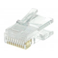 P 303; Plug; RJ50; PIN: 10; unshielded; gold-plated; Layout: 10p10c; IDC; LUMBERG P 303; Plug; RJ50; PIN: 10; unshielded; gold-plated; Layout: 10p10c; IDC; LUMBERG