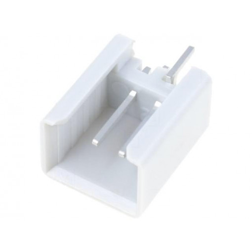 P1102; Socket; IDC; male; PIN: 2; straight; THT; tinned; 2.54mm; Layout: 1x2; TOMIC