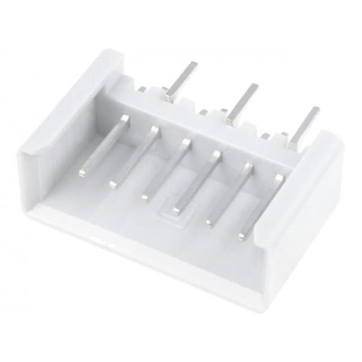 P1106; Socket; IDC; male; PIN: 6; straight; THT; tinned; 2.54mm; Layout: 1x6; TOMIC