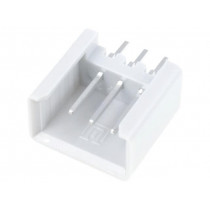 P1303; Socket; IDC; male; PIN: 3; straight; THT; tinned; 2.54mm; Layout: 1x3; TOMIC