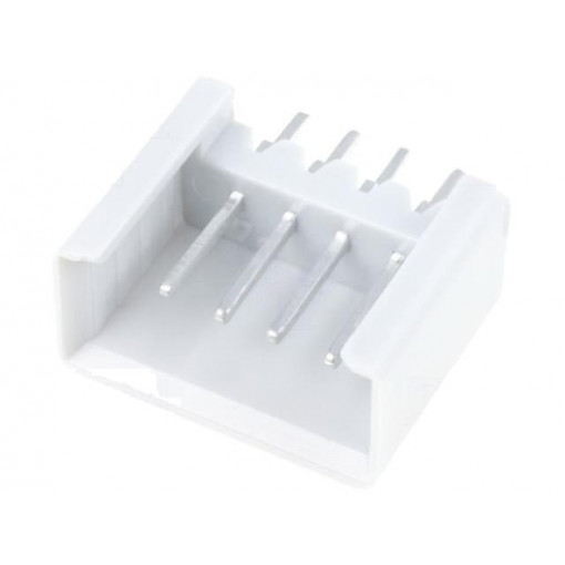 P1304; Socket; IDC; male; PIN: 4; straight; THT; tinned; 2.54mm; Layout: 1x4; TOMIC