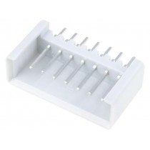 P1307; Socket; IDC; male; PIN: 7; straight; THT; tinned; 2.54mm; Layout: 1x7; TOMIC