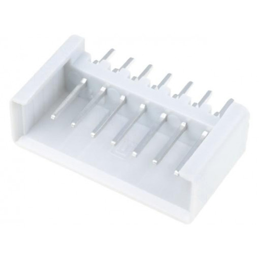 P1307; Socket; IDC; male; PIN: 7; straight; THT; tinned; 2.54mm; Layout: 1x7; TOMIC