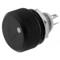 P16NP105MAB15; Potentiometer: shaft; single turn; 1MΩ; 500mW; ±20%; linear; cermet; VISHAY