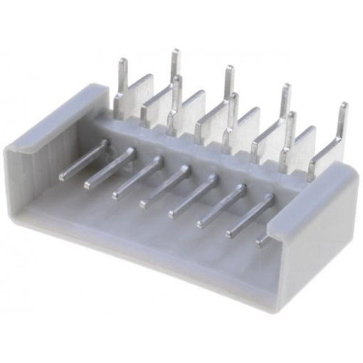 P2108; Socket; IDC; male; PIN: 8; angled 90°; THT; tinned; 2.54mm; TOMIC