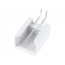 P2302; Socket; IDC; male; PIN: 2; angled 90°; THT; tinned; 2.54mm; TOMIC