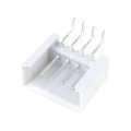 P2304; Socket; IDC; male; PIN: 4; angled 90°; THT; tinned; 2.54mm; TOMIC