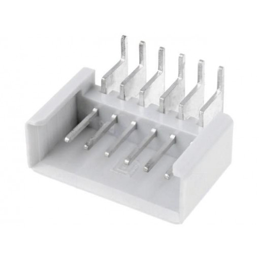 P2306; Socket; IDC; male; PIN: 6; angled 90°; THT; tinned; 2.54mm; TOMIC