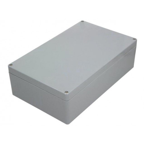 7094400; Enclosure: multipurpose; X: 250mm; Y: 402mm; Z: 120mm; EURONORD; grey; FIBOX 7094400; Enclosure: multipurpose; X: 250mm; Y: 402mm; Z: 120mm; EURONORD; grey; FIBOX