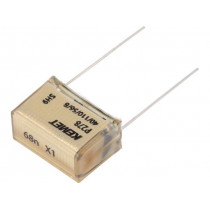 P278CP683M480A; Capacitor: paper; X1; 68nF; 480VAC; 20.3mm; ±20%; THT; Series: P278; KEMET